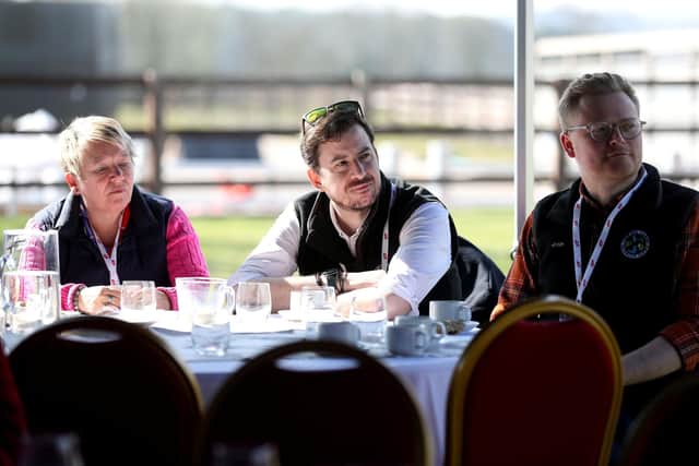 MP Josh Newbury with other MPs on the visit as part of the NFU Food and Farming Fellowship scheme
