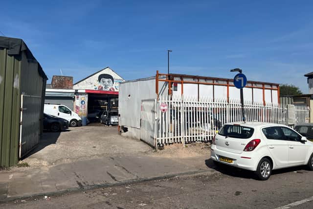 The frontage at 127-131 Stratford Road