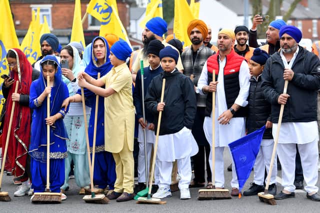 Vaisakhi celebrations in Walsall. 