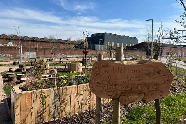 The Commons Community Garden is also open at the hospital in Smethwick