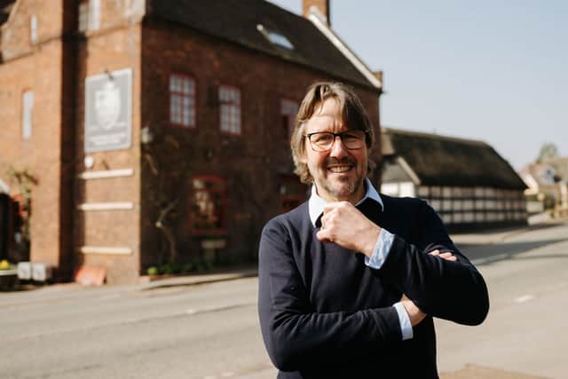 Stuart Phillips from The Hundred House Hotel at the A442 Bridgnorth Road in Norton