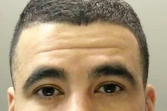 Anis Bardich was captured on CCTV, distracting his targets whilst simultaneously taking their wallets or mobile phones from their pockets - he has been sentenced to 24 weeks in prison.