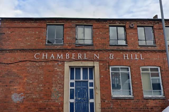 Chamberlin & Hill, Walsall. Photo: Google
