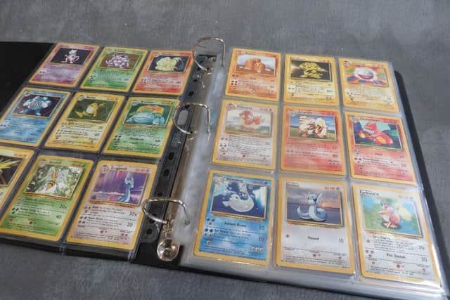 Pokémon folder & cards sell for £1,000 at Staffordshire auction