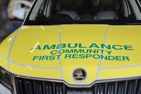 Community First Responders conducted CPR to help 81-year-old John. Photo: West Midlands Ambulance Service