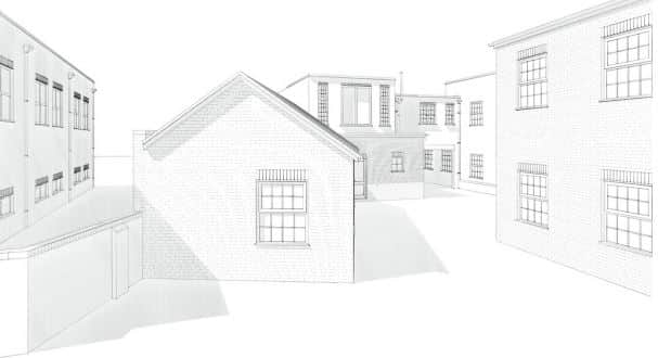 An artist's impression of how the extension would look
