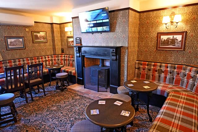 The pub has a fresh and new look