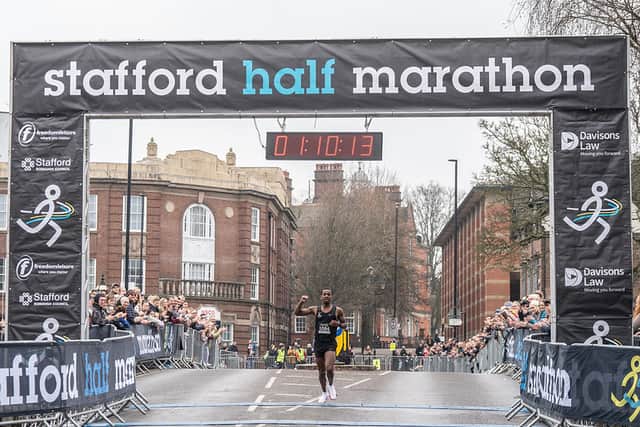 Stafford Half Marathon 2025 (photos by Ian Knight / Z70 Photography)