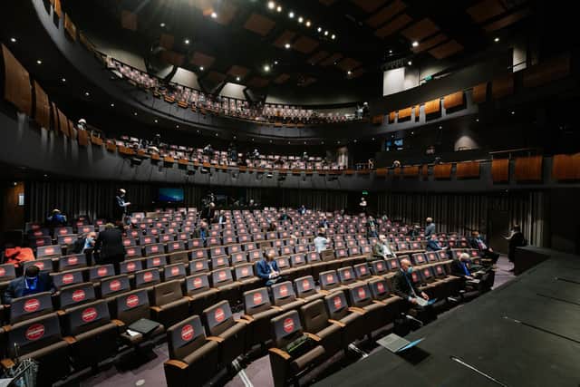 Theatre Severn had to postpone or cancel more than 100 shows