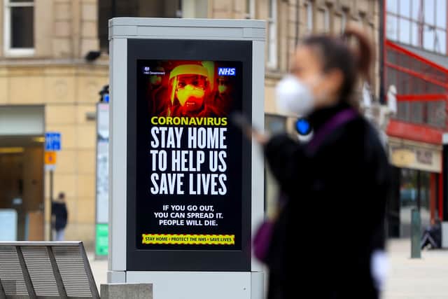 The country was put in lockdown to stop the spread of the virus. Photo: Mike Egerton/PA Wire