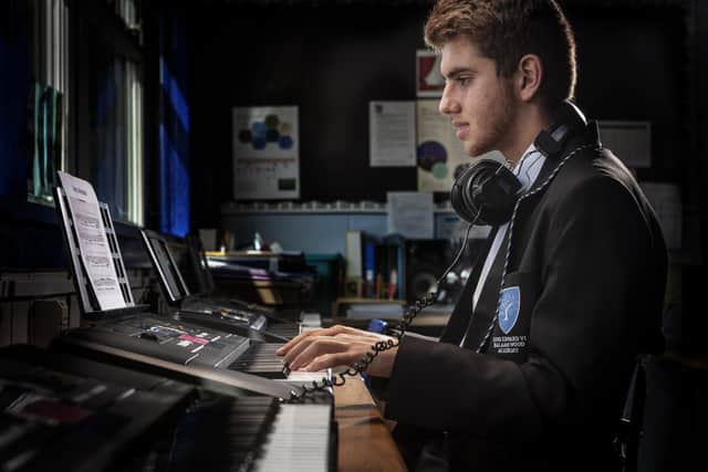 Rony at King Edward VI Balaam Wood Academy school
