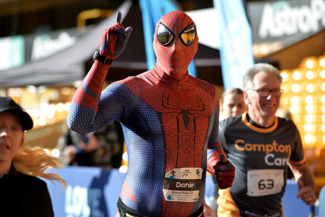 Runners are being encouraged to run in fancy dress