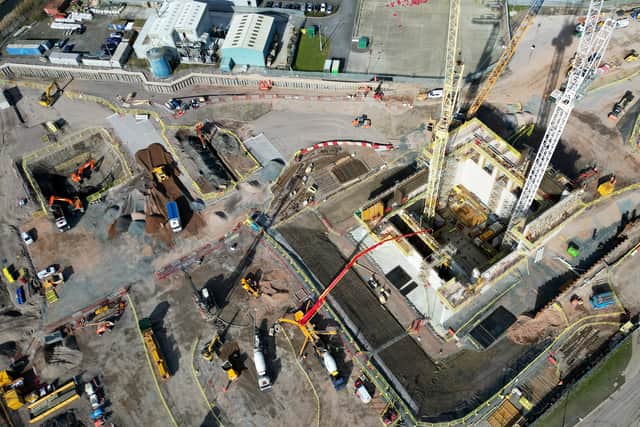 The huge site will help export heat to homes in the form of steam or hot water