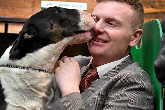 Jack Mills from Dudley and his lovely dog Murphy