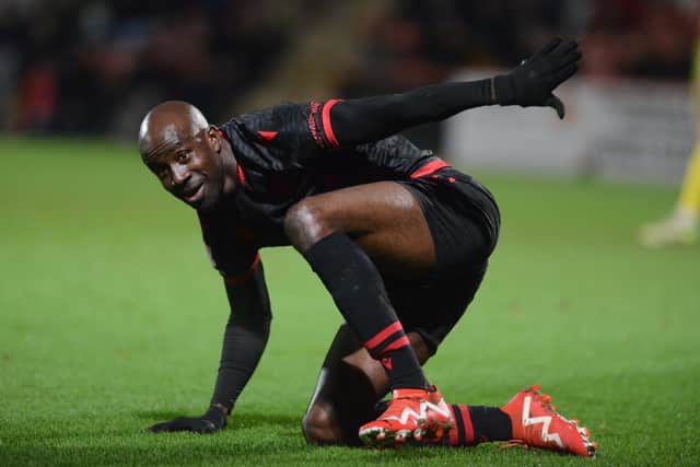 Adomah is just one goal shy of 100 professional goals.