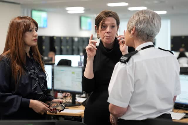 Jess Phillips and campaigner Nour Norris meet with senior officers, domestic abuse specialists, and officers involved in dealing with domestic abuse.