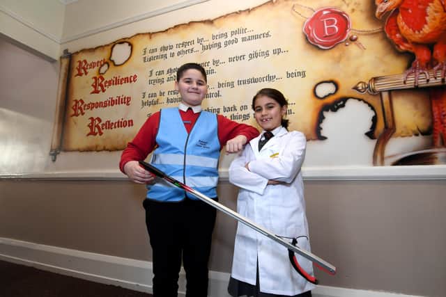 Pupils can take on roles on the Eco Team and as a Science Ambassador, assisting teachers in science lessons