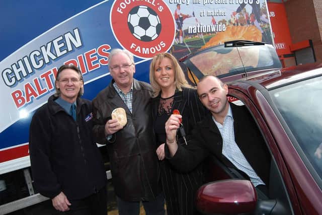 It's a pie which has become a favourite at football clubs and with celebrities such as Pete Waterman