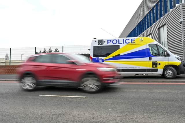 The vans can also catch motorists not wearing seatbelts and using mobile phones behind the wheel. 