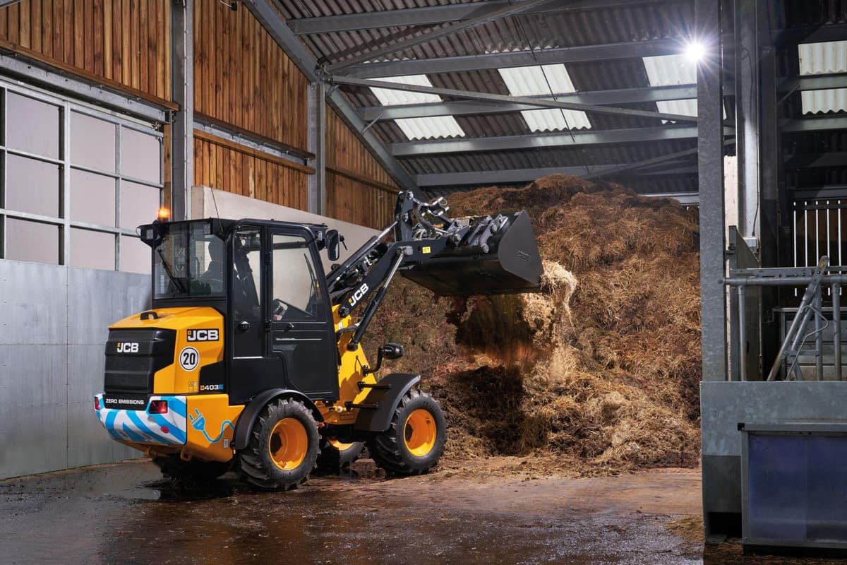 Jbl Loader JCB launches electric ultra-compact loader