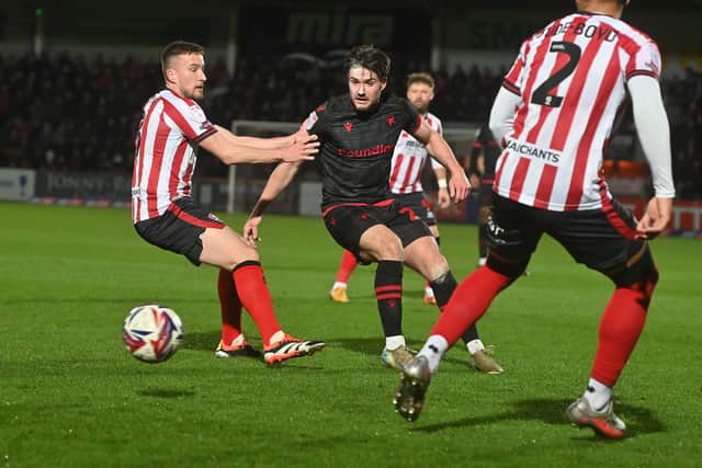 Walsall midfielder Jamie Jellis impressed again.