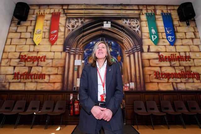 Headteacher Diane Newton