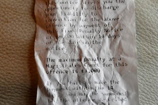'I'm a retired bin man and I was fined £80 not having a dog poo bag ...