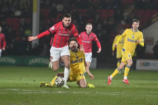 Oisin McEntee was given the nod in midfield for Walsall ahead of Charlie Lakin.