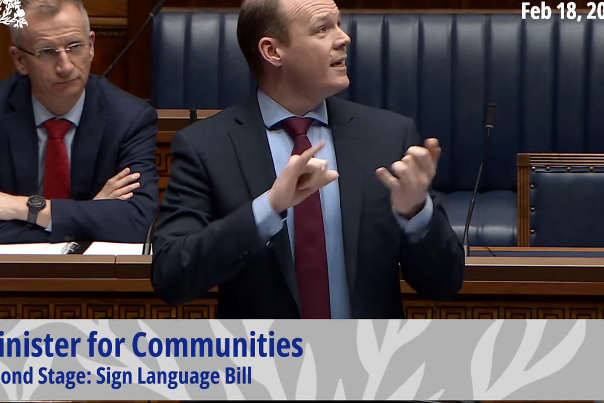 Closer Sign Language ‘Historic day’ for deaf community as Sign Language Bill moves step ...