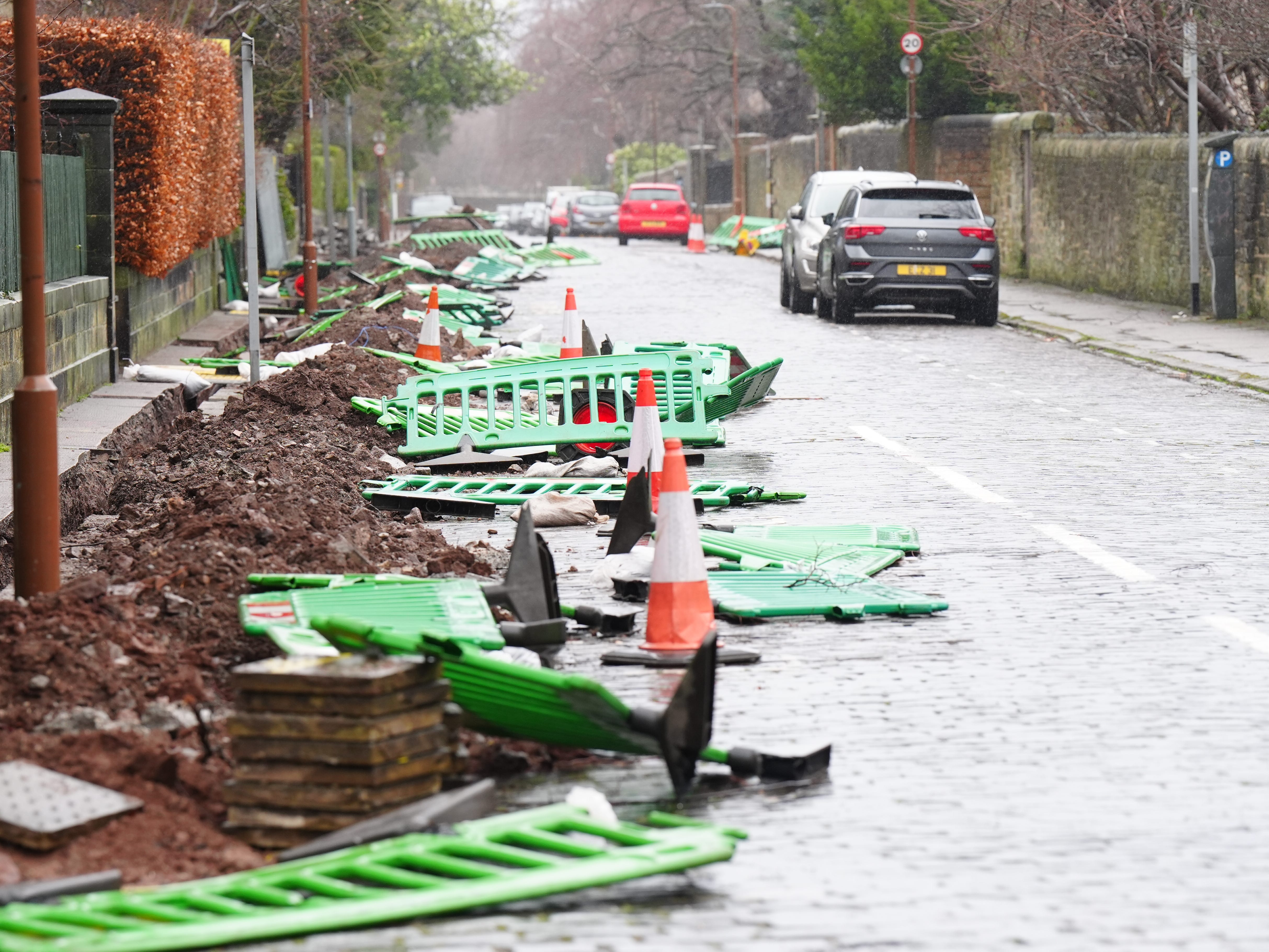 Thousands still without power after damage caused by Storm Eowyn