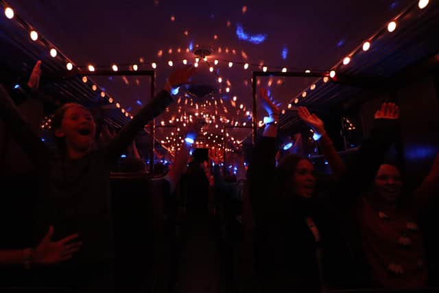 It's set to be a party atmosphere inside the carriages of the heritage railway