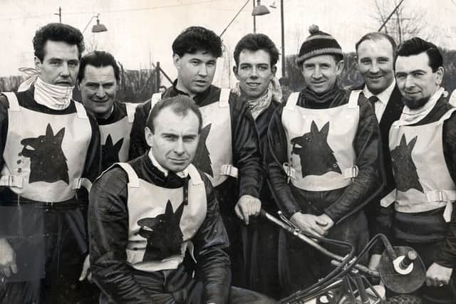 An archive image from the 1960s - The team included Ernie Baker, Les Jenkin, Cyril Francis, Kid brodie, Graham Warren, Bill Bridgett, Tommy Sweetman and Vic Ridgeon