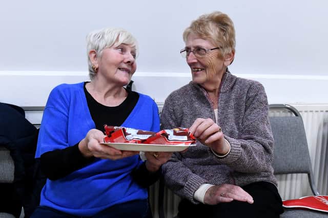 Alice Wilkie with Madeline Short