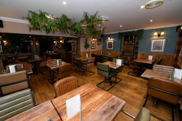 The restaurant area is the setting for some great homecooked food