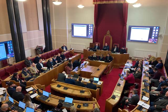 Dudley Council\'s Overview and Scrutiny Committee meeting to examine the 2025/26 planned budget. Picture Martyn Smith/LDRS free for LDRS use