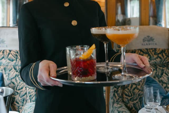 All aboard for cocktails
