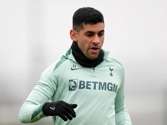 Christian Romeo Trainer Cristian Romero back in Tottenham training but will not be ready for ...