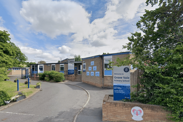 Grove Vale Primary School in Great Barr. Photo: Google