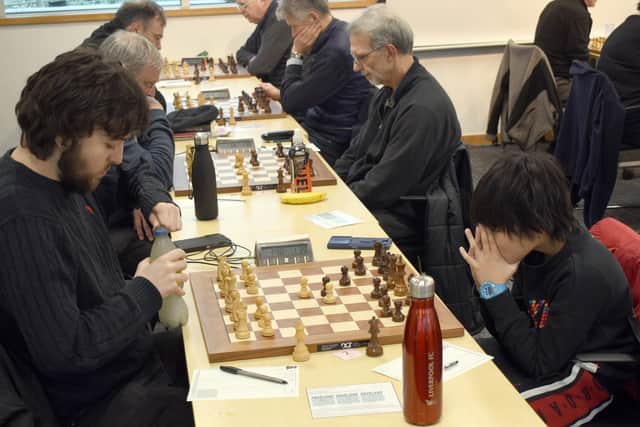 Players of all ages took part.