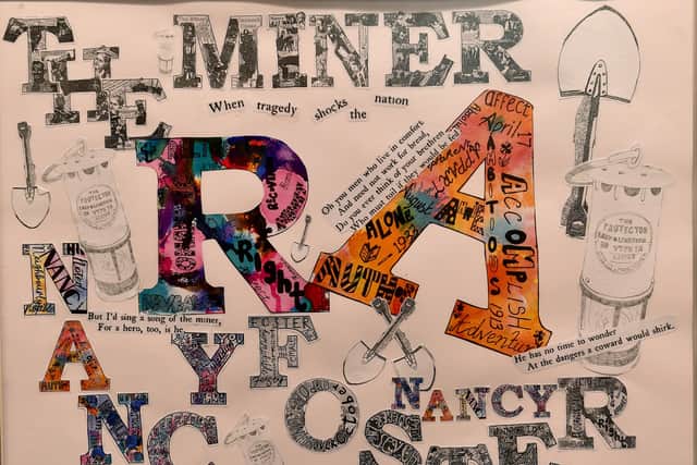 A local art group called Maths & English Made Easy Through Art have an exhibition at The Museum of Cannock Chase based on local poet Nancy Foster.