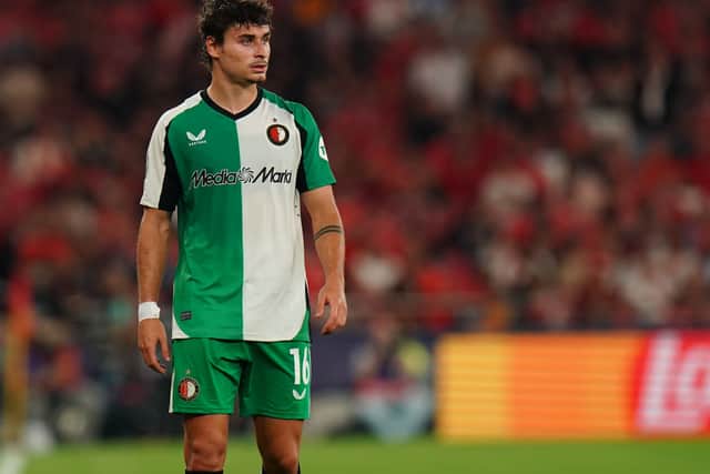 Hugo Bueno on loan at Feyenoord (Photo by Gualter Fatia/Getty Images)
