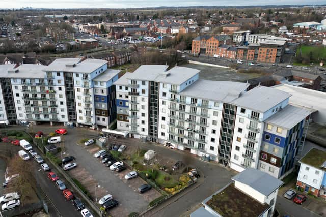 Hundreds of residents in flats off Wave Close, Walsall, have been without water since Sunday