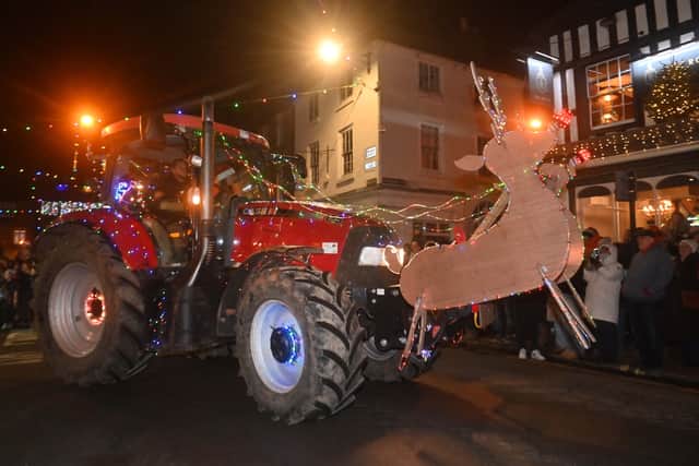 The Bridgnorth Festive Charity Tractor Run