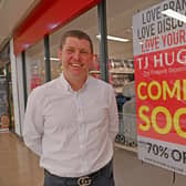 WOLVERHAMPTON COPYRIGHT NATIONAL WORLD TIM STURGESS 27/11/24  TJ Hughes opens new store in the Mandaer Centre.  Pictured Jason Harmer.