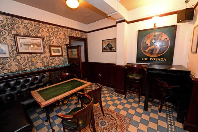The interior is like going back in time