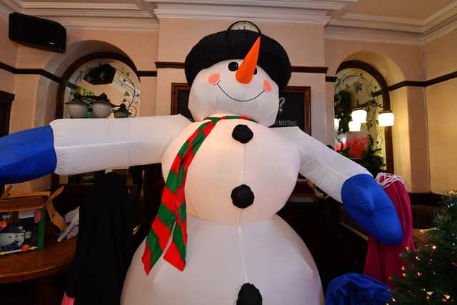 The pub has a special theme which changes every year. 