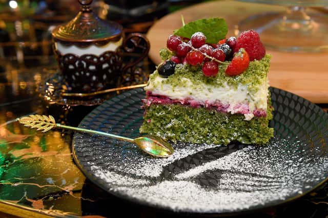 All the cakes are made in house and to traditional recipes