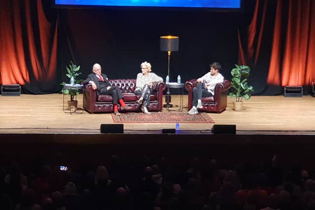 The show took on the form of a chat between Jack and his parents, with plenty of funny moments