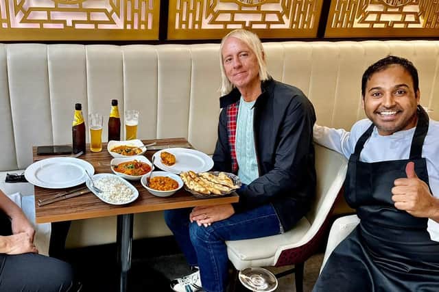 Paul Weller reportedly popped into Khan's for a curry before his gig in Wolverhampton