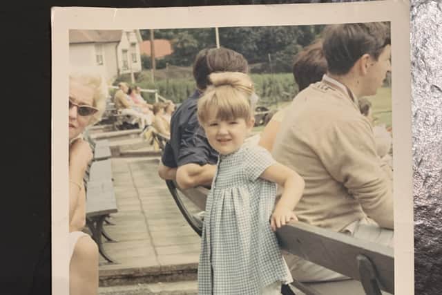 Jane Moore at Walsall Cricket Club in 1966